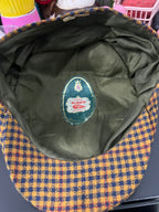 Checkered Flat Cap