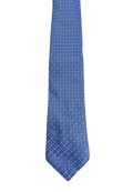 Blue Floral Embroidered Tie