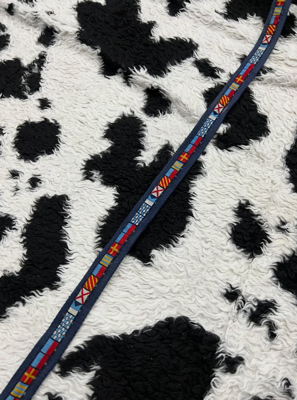 Embroidered Flags Belt
