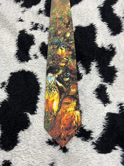 Ark of Noah Birds Tie