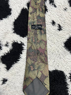 Rapp Fully Embroidered Flowers & Fruits Tie
