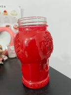 Skull Glass Jar