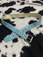 Glittery Blue Belt