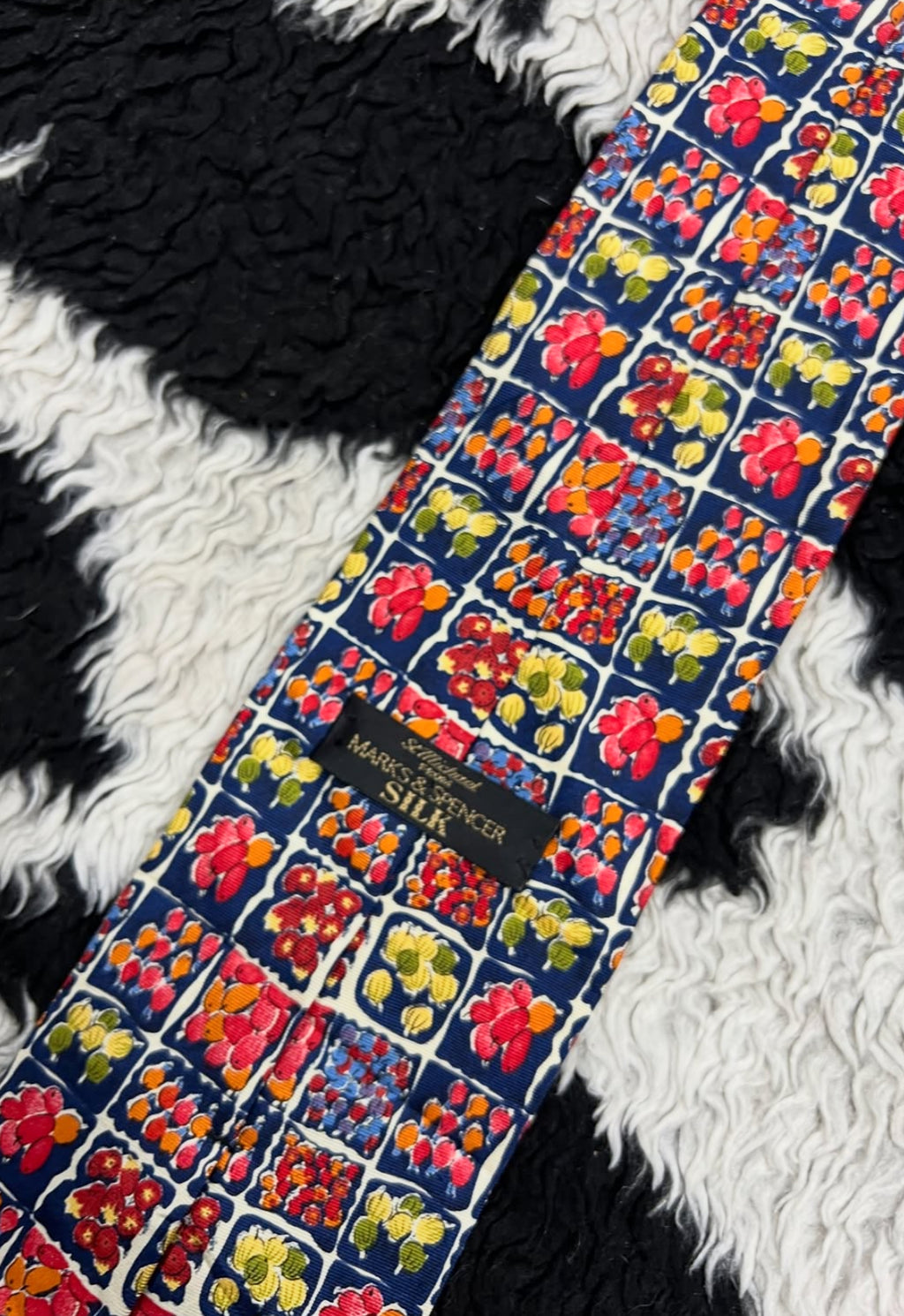 Vibrant Fruits Tie