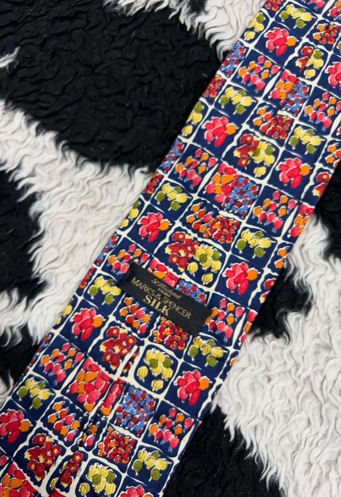 Vibrant Fruits Tie