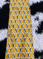 Yellow Golfers Tie