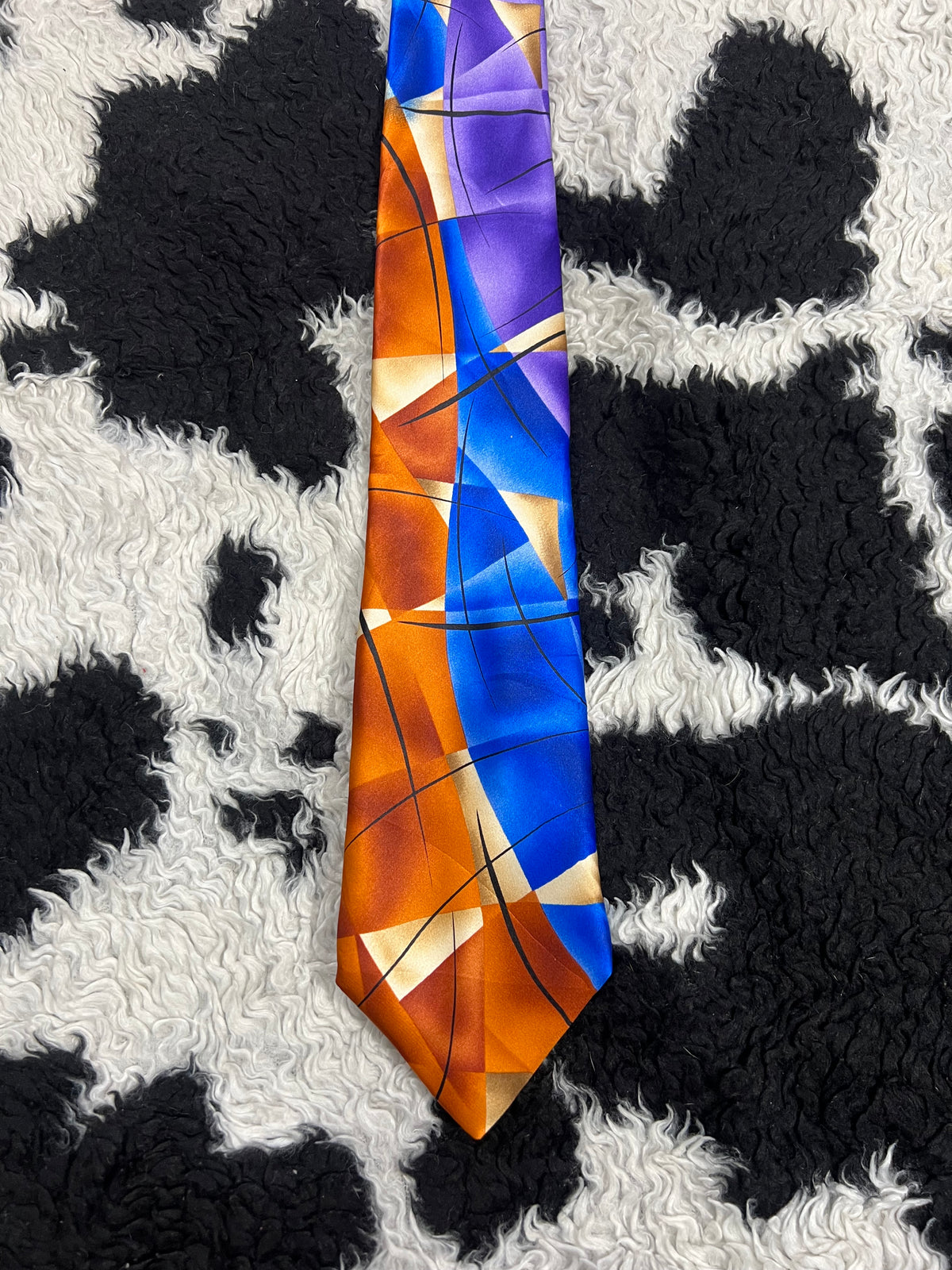 J. Garcia "Lady with Argyle Socks" Tie
