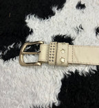 Cream-Colored Star Belt