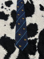 Honey Bees Embroidered Tie