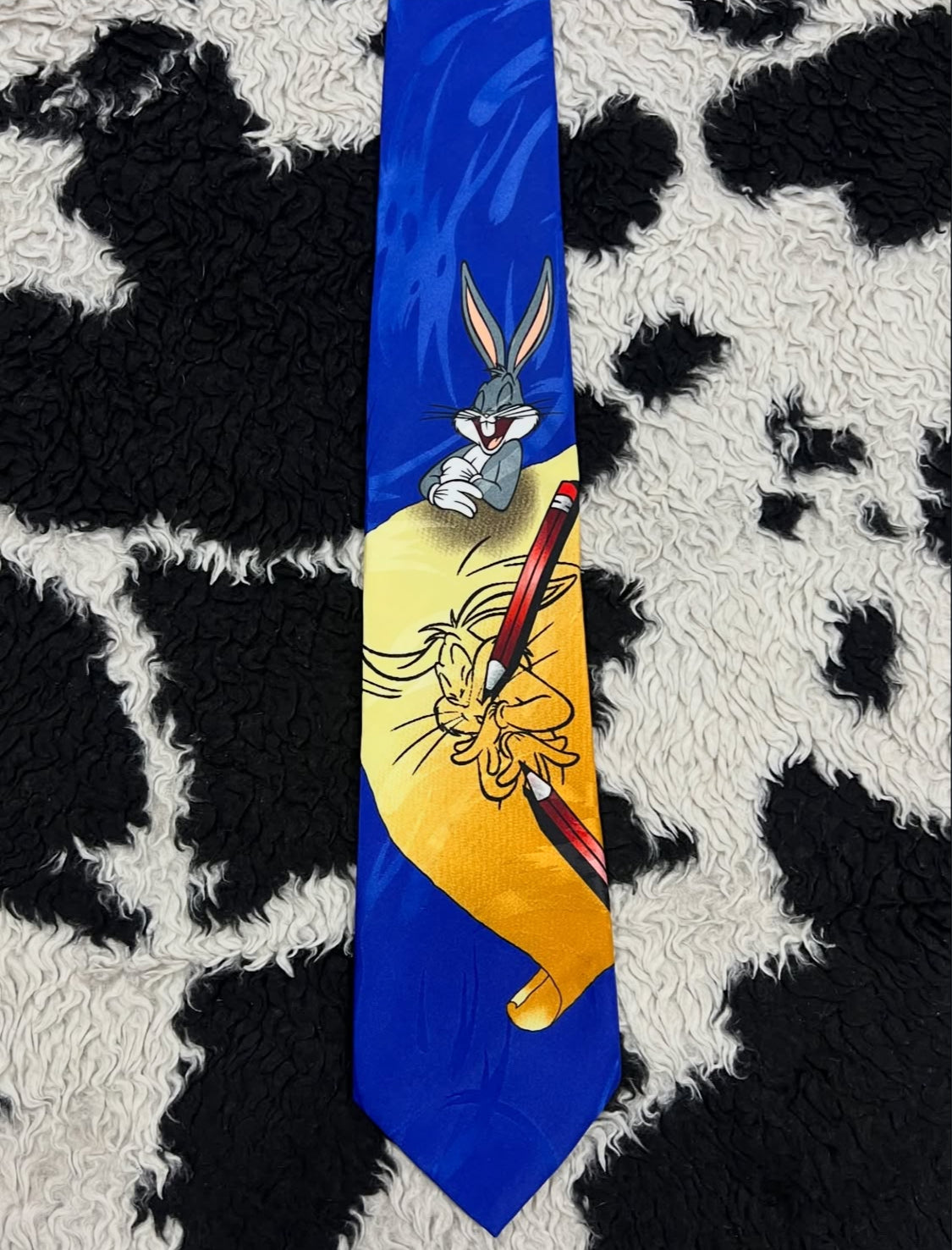 Bugs Bunny Drawing Tie