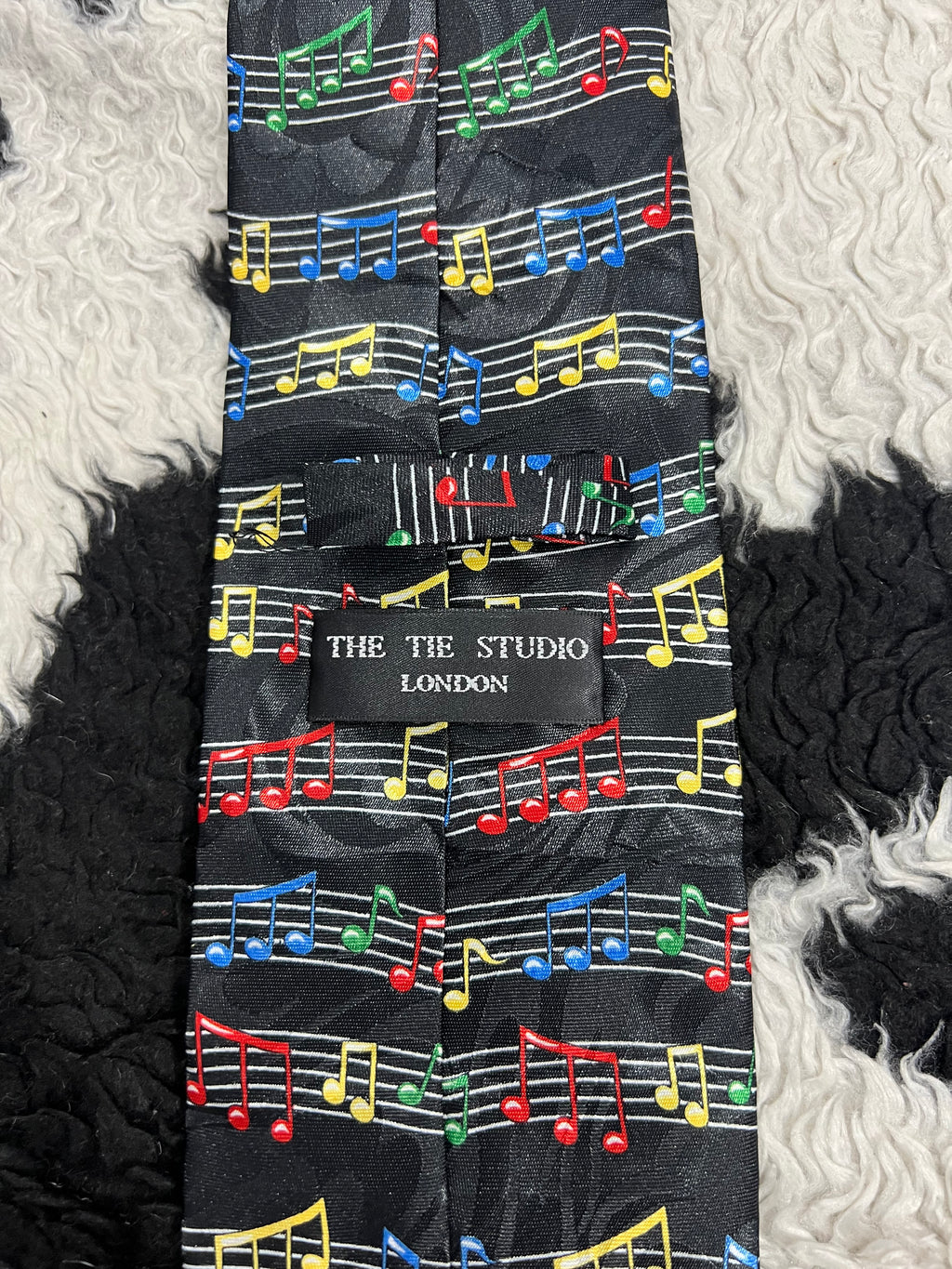 Tie Studio Musical Notes Sheet Tie
