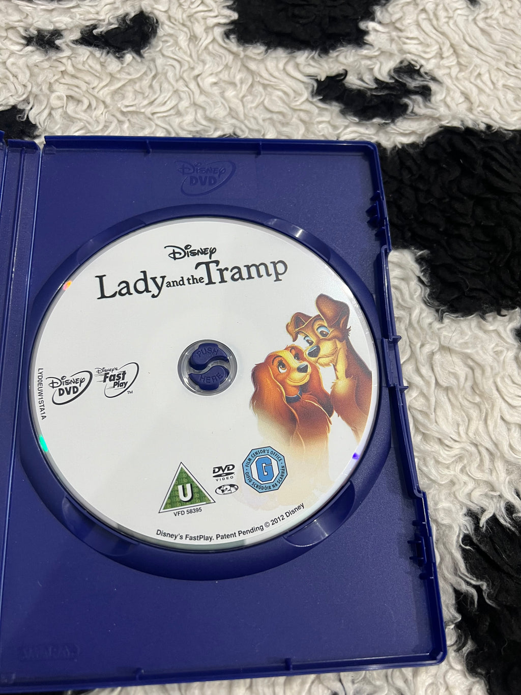 Disney Lady & The Tramp DVD