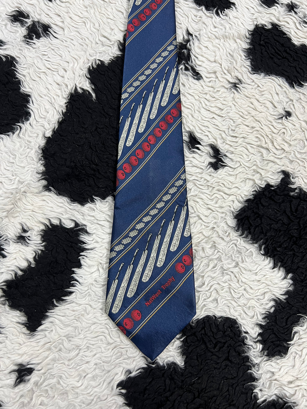 Cricket Embroidered Tie