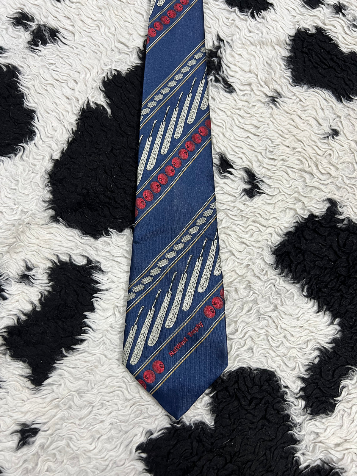 Cricket Embroidered Tie