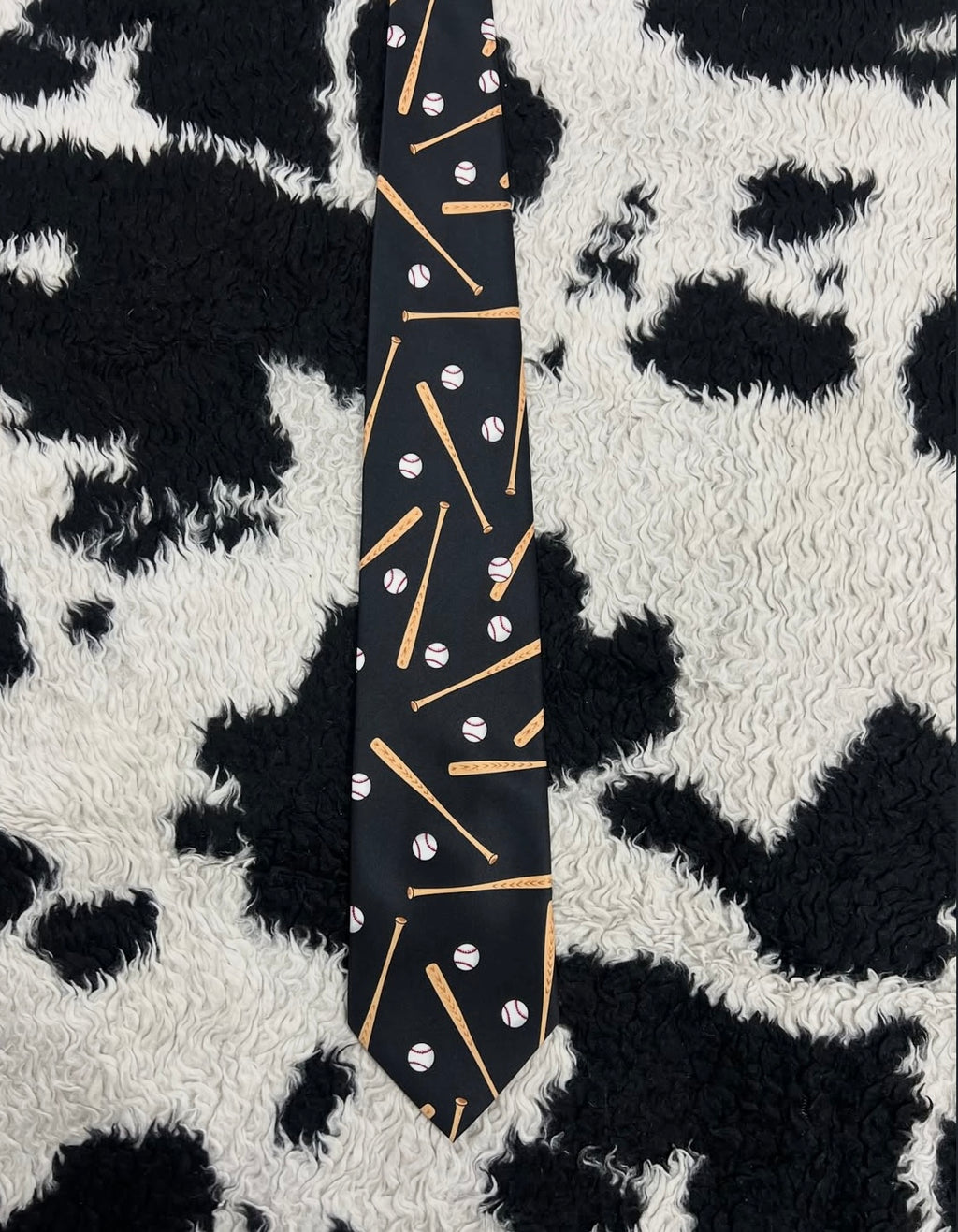 Baseball Graphic Tie