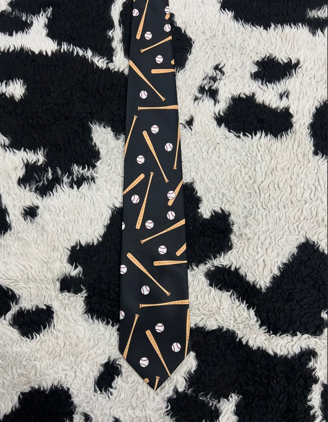 Baseball Graphic Tie