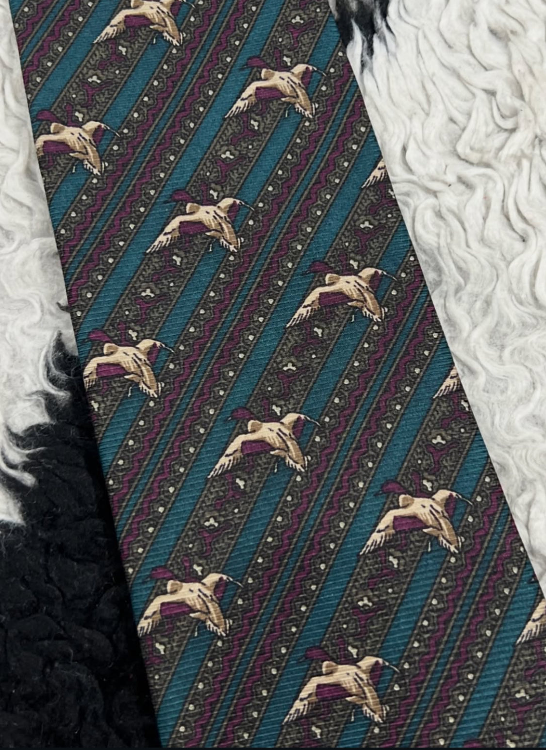 Flying Mallards Tie