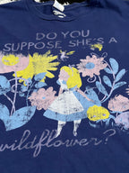 Alice in Wonderland - "Do you suppose she's a wildflower?" Tee (Medium)
