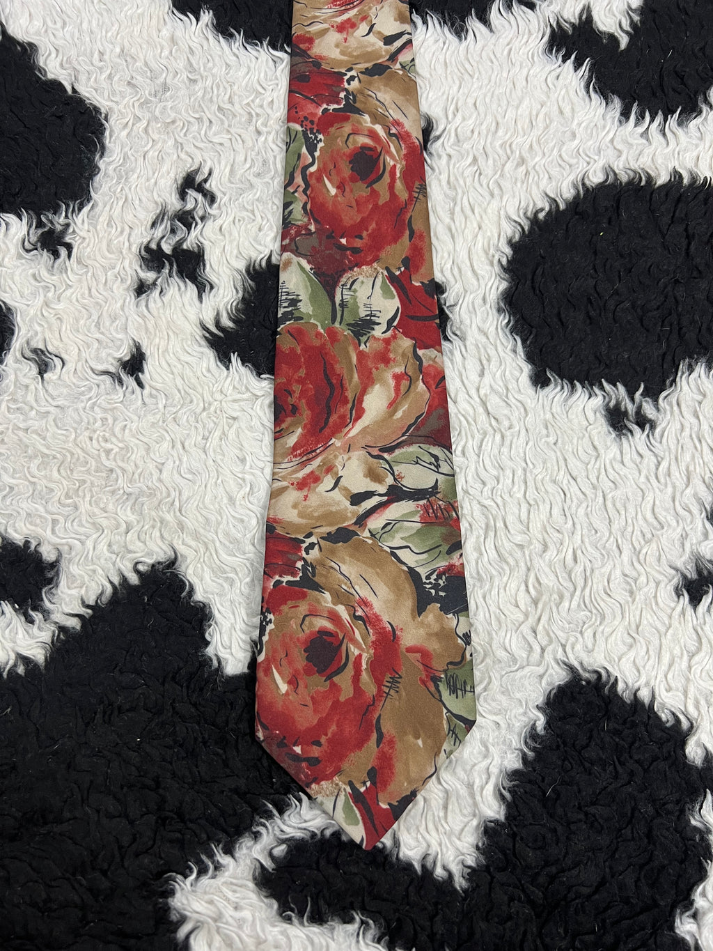 BHS Floral Tie