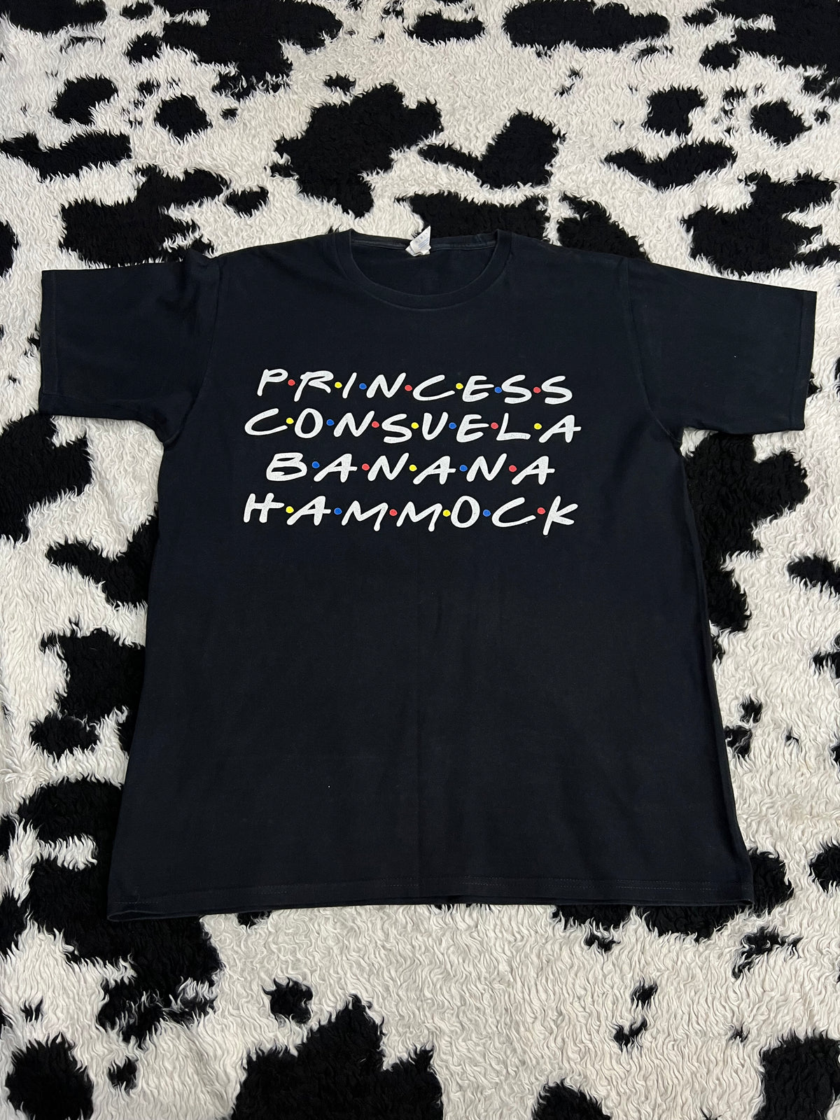 Friends Phoebe Buffay Princess Consuela Banana Hammock Tee (Large)