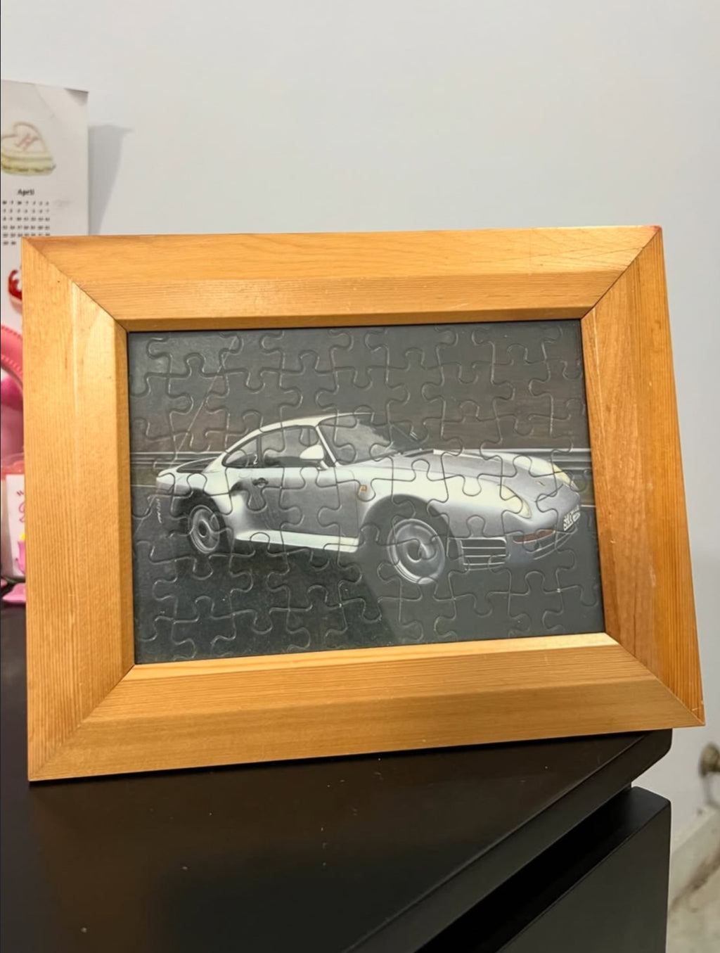 Porsche 959 Puzzle Picture Frame