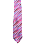 Pink Striped Tie
