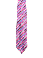 Pink Striped Tie