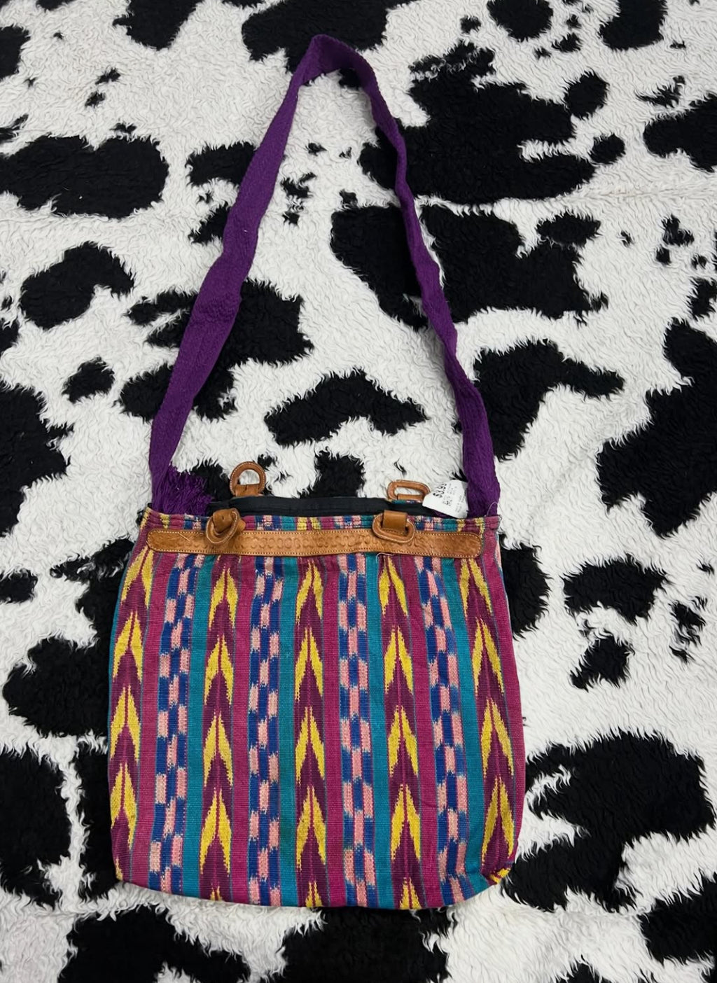 Vibrant Bohemian Style Crossbody Bag