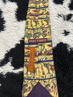 Past Times Bayeux Tapestry War Tie