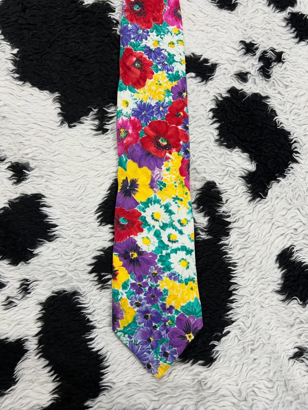 Raffles Floral Tie