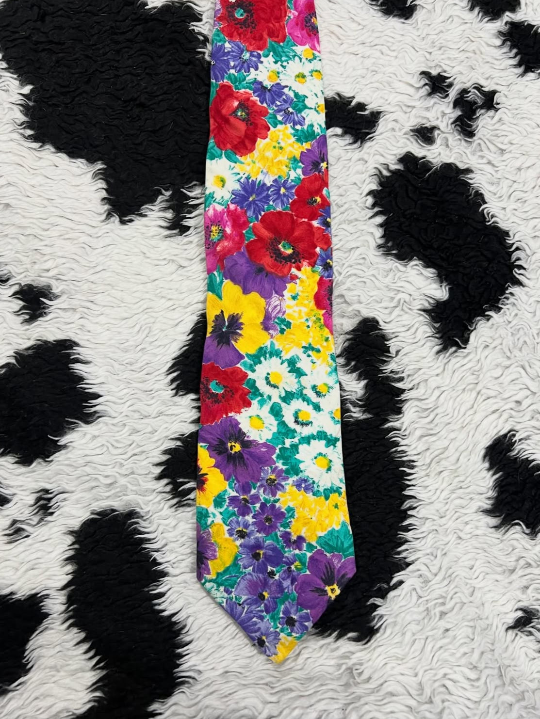 Raffles Floral Tie