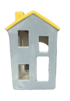 Ceramic House Candle Holder