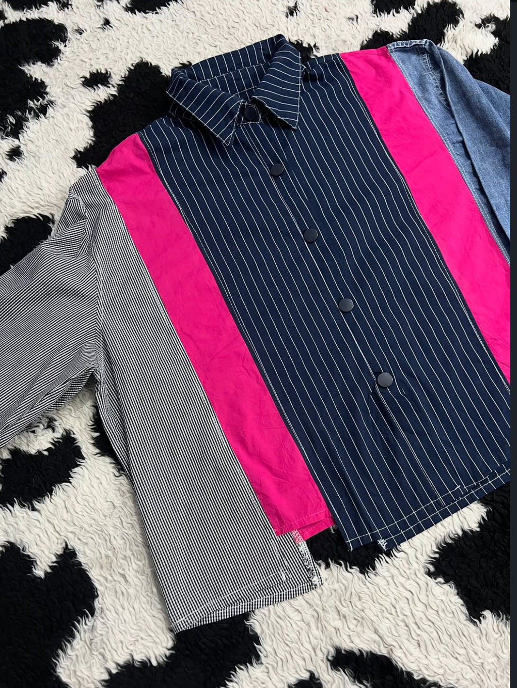 Multi-Pattern Box Fit Buttonup