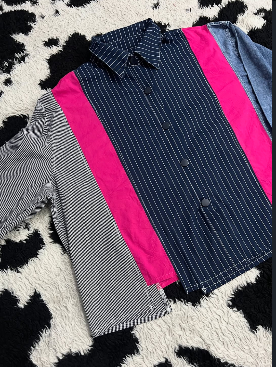 Multi-Pattern Box Fit Buttonup