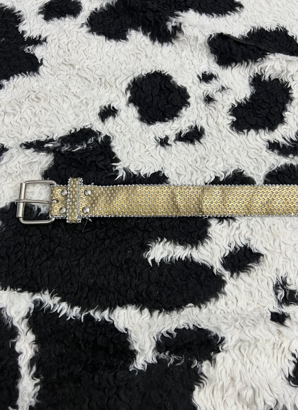Golden Glitter Belt