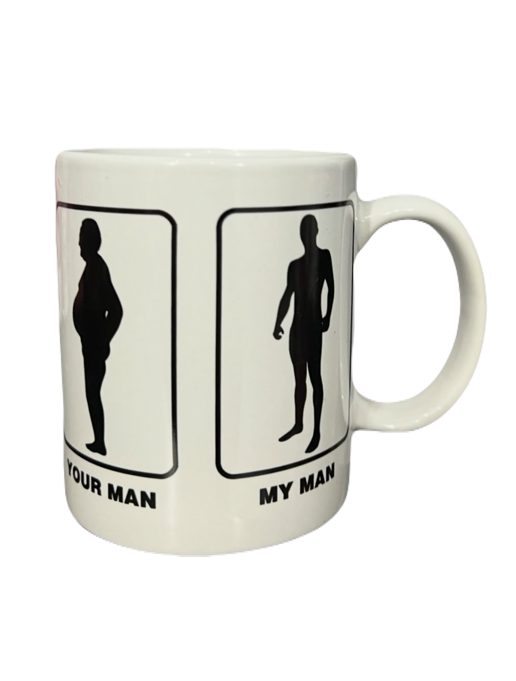 My Man vs. Your Man Mug