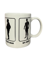 My Man vs. Your Man Mug