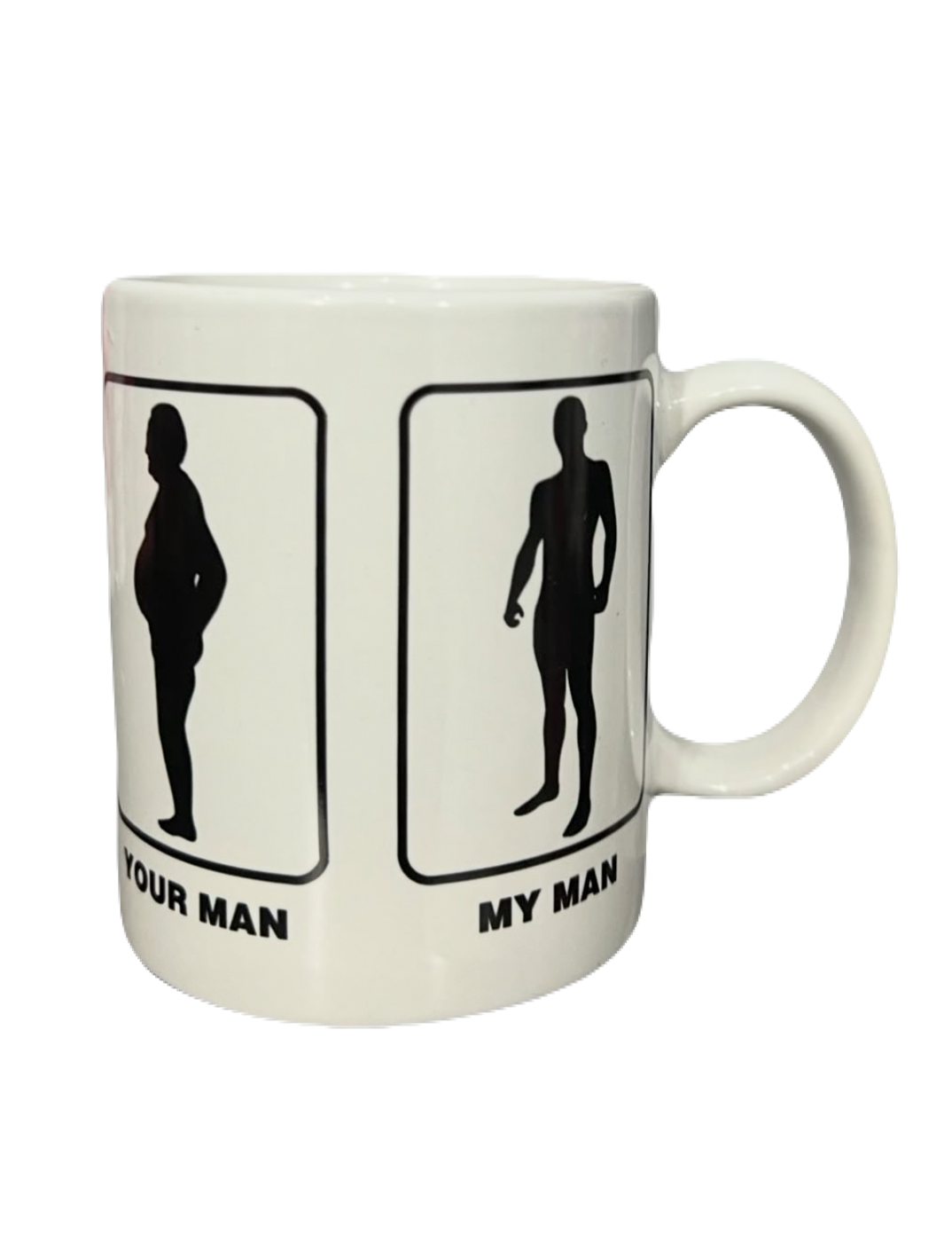 My Man vs. Your Man Mug