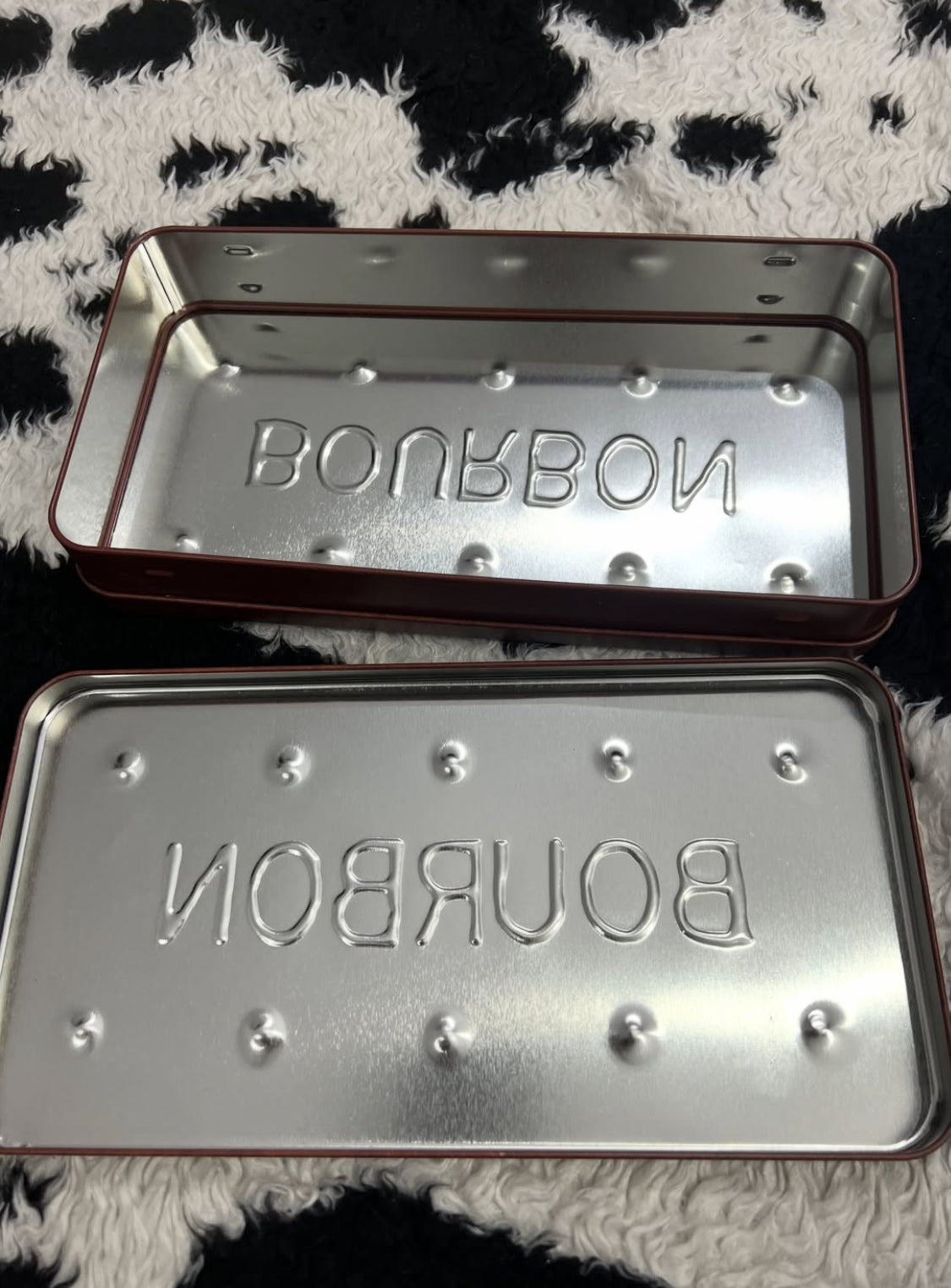 Bourbon Chocolate Tin Box