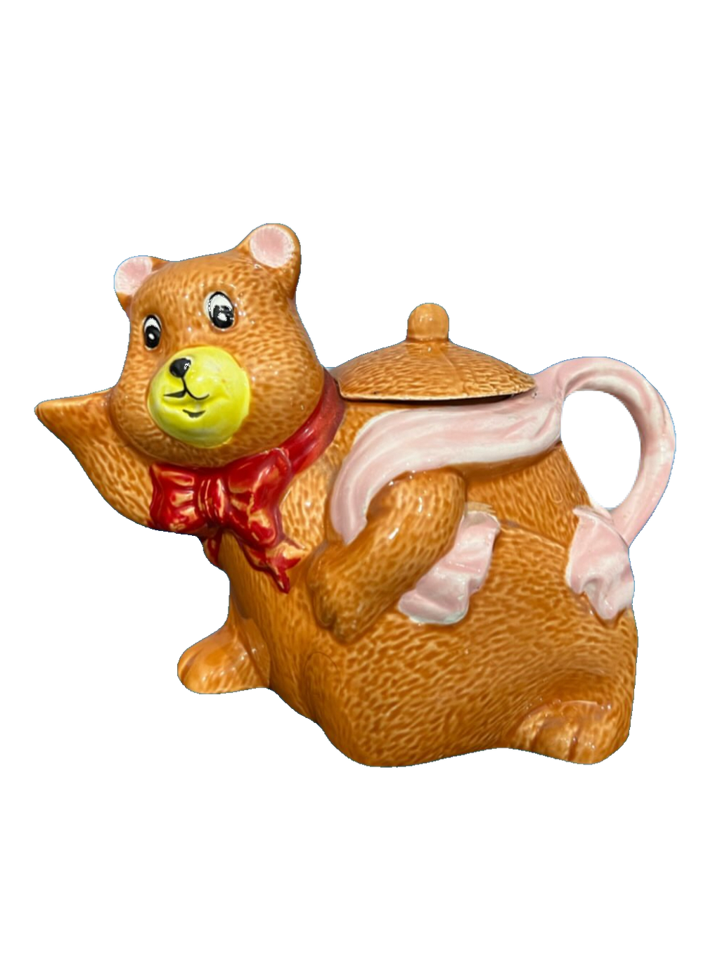 Vintage Ceramic Bear Kettle