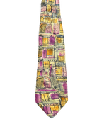 Italian Town Painting Tie
