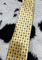 Fleur-de-lis Yellow Tie