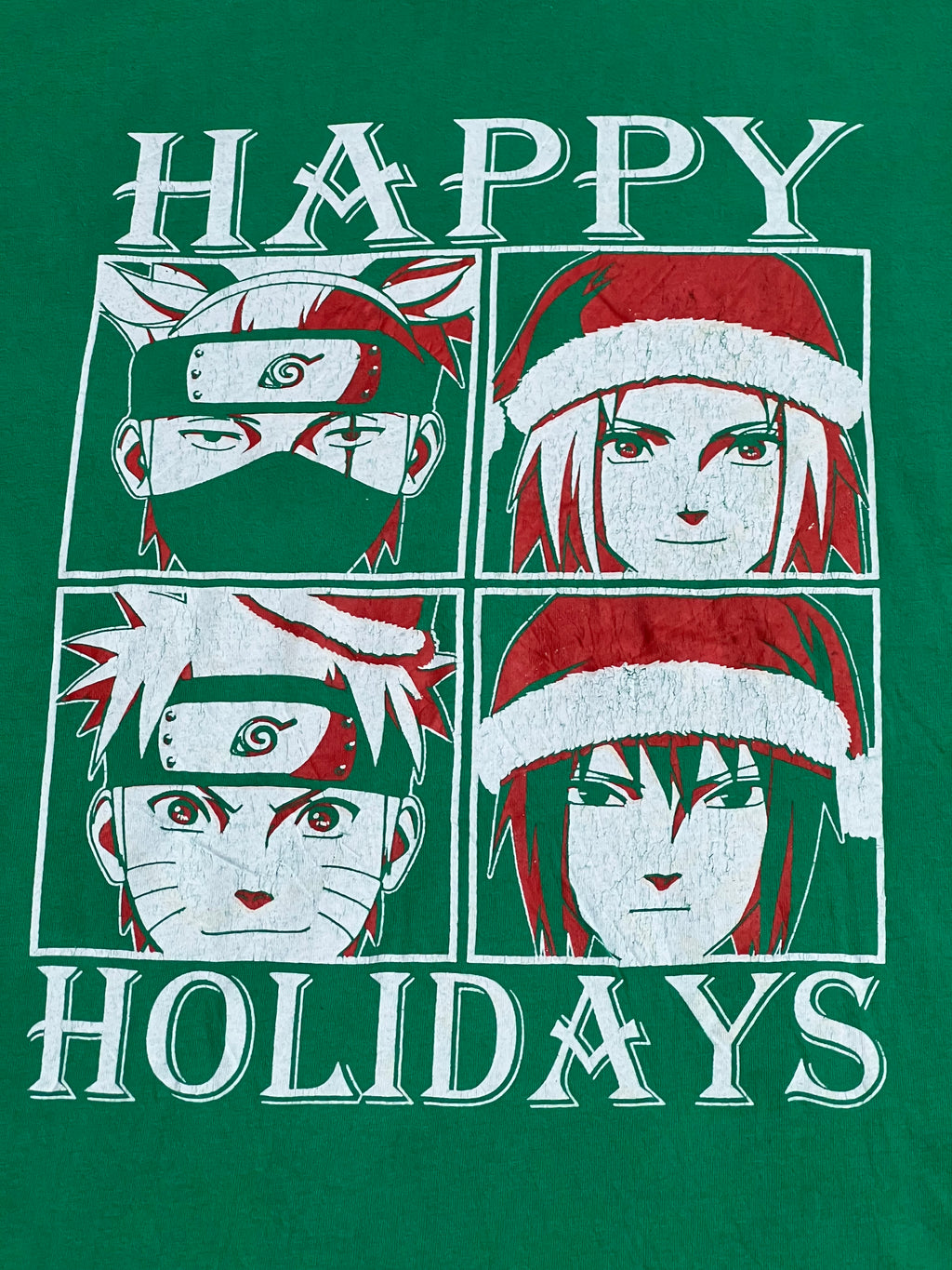Naruto Happy Holidays Tee (Large)