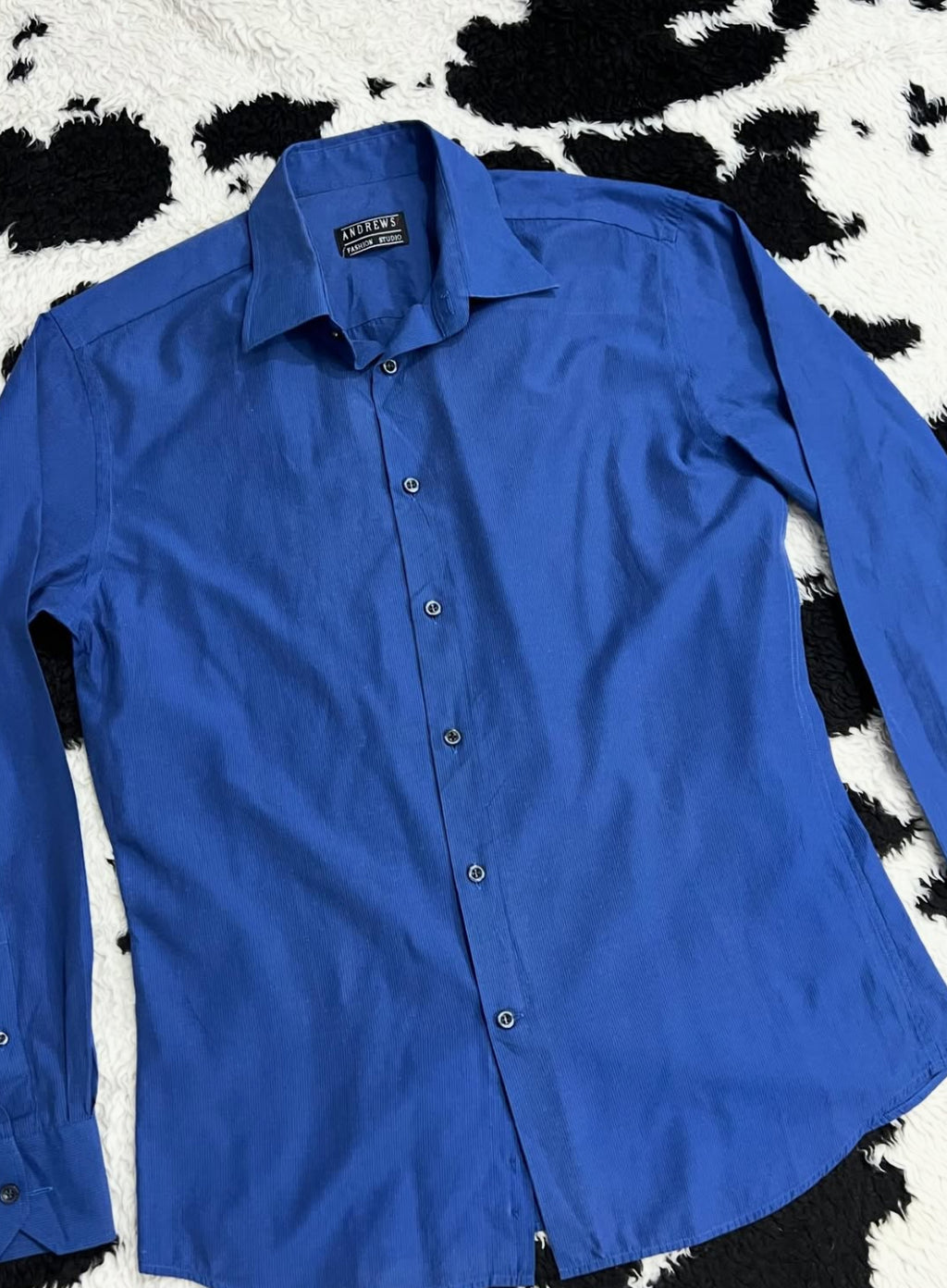 Andrews Blue Buttonup