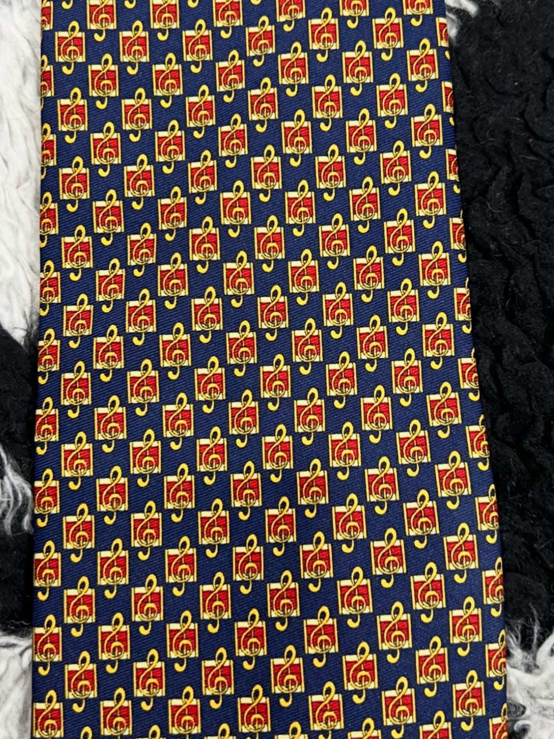 Musical Notes Tie