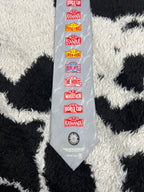 Vintage Car Show Ralley Labels Tie