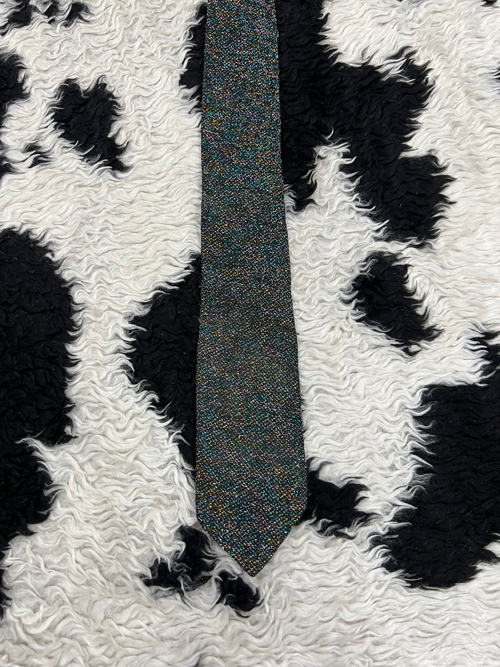 Colorful Glitter Narrow Tie