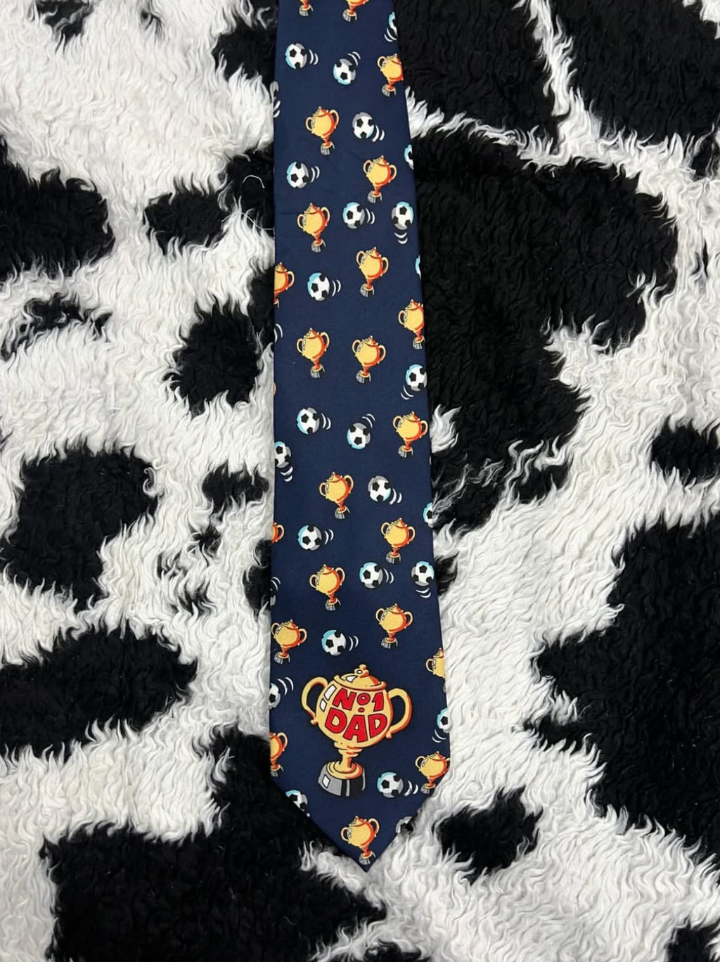 No. 1 Dad Trophy Tie