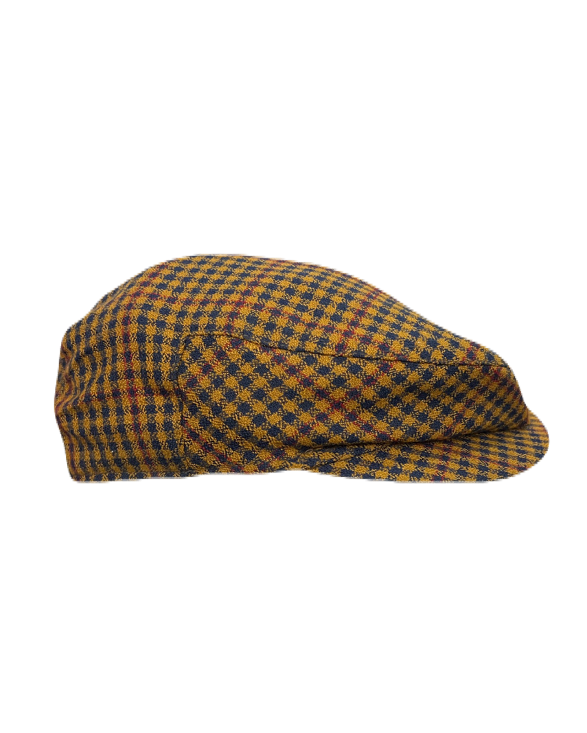 Checkered Flat Cap