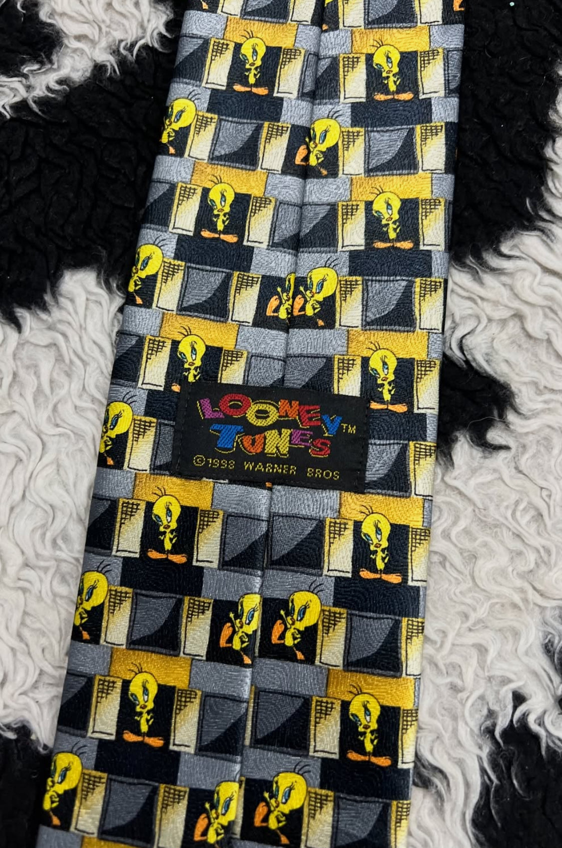 Looney Tunes 1998 Tweety Bird Tie